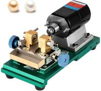 GYKOZY Pearl Drilling Machine Driller Full Set,Adjustable Speed Pearl Drilling Machine Multiple Sizes Drill Holder,Drill Holder for Shell Coral Amber Stone Jewelry Tools