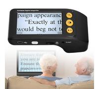 GYKOZY Portable Video Digital Magnifier 3.5 inch HD Screen, Handheld Electronic Reading Aid Professional Grade Image Processing, 2X-25X Zoom