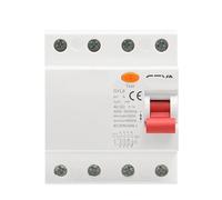 GYL8 3 phase +N electromagnetic differential circuit breaker safety switch 4P 25A 40A 63A(4P 25A,30mA)