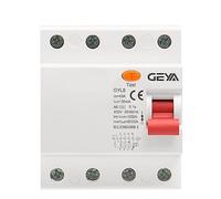 GYL8 3Phase+N RCD Electromagnetic Differential Breaker Safety Switch 4P 25A 40A 63A with CE CB Certificate(30mA,4P 40A)