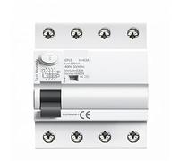 GYL9 AC Residual Current Circuit Breaker Electromagnetic Differential Breaker Switch 4P 40A 63A 100A 1Pcs(4P 63A,300mA)