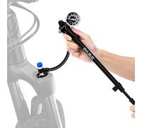 Gylbuz High Pressure Shock Pump: Bike Shock Air Pump with Gauge 400 PSI for Front Fork and Rear Suspension for Mountain Road Bicycle Fits Schrader Valve