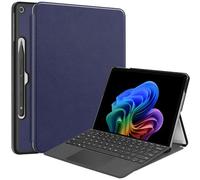Gylint Case for Microsoft Surface Pro 12-inch 1st Edition 2025, Multiple Angle Polyester Slim Light Shell Case Cover for Surface Pro 12 Tablet,Compatible with Type Cover Keyboard Navy Blue