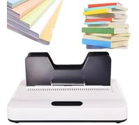 GYLSLW Electric Hot Melt Binding Machine, Electric Hot Melt Binding Machine A4 Thermal Binding Machine with 33mm Max Binding Thickness, 1 Min Fast Binding for Photo Album, Documents and Reports