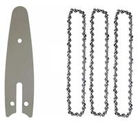 GYLXL 4 6 8 Inch Mini Steel Chainsaw Chains 1/4 Electric Chainsaws Accessory Replacement Chain Saw,0224