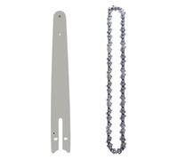 GYLXL 4 6 Inch 8 Chainsaw Guide Bar Chain Set 1/4''P for Mini Electric Saw Wood Cutter Power Tools Replacement Spare Chains,0224