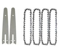 GYLXL 6-Inch Chain Saw Blade Mini Portable Electric Wireless 37 Knots 18 Knives Chainsaws Battery for Wood Garden Tools,0224