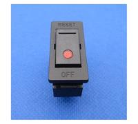 GYLXL Rocker Switch 2pcs Overload Protector Overcurrent with Light 10A Protection Control switch,218