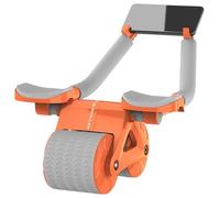 Gym ABS Roller, AB Wheel Roller, AB Exercise Machine with Elbow Support - Plank Roller Wheel for Core Trainer for Beginners, Professional, Enthusiastic, Athlete