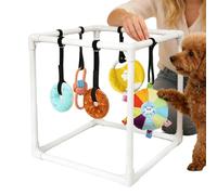Gym and Play Area for Dogs | Interactive Activity Centre with 5 Toys, Equipment for Canine Playground - For Training Teething Calm Indoor Play on the Floor Boredom and Stress