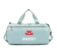 Gym Bag Agricultural Machinery Enthusiast MF, High Capacity Luggage Bag with Quick Access, Great for Workout, Travel and Leisure, Bag(Blue)