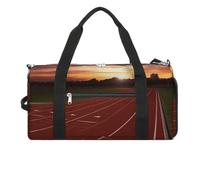 Gym Bag Duffle Bag Dusk Running Track Printed Yoga Bag Printed Backpack Duffel Bag Small Gym Bag for Travel Sports, style, One Size, Gym Bag