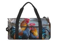 Gym Bag for Men Travel Duffle Bag Chicken Under The Tree Tote Bag Weekender Duffel Bag Weekender Bag for Sports, style, One Size