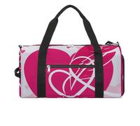 Gym Bag for Men Travel Duffle Bag Flying Heart Pattern Tote Bag Weekender Duffel Bag Weekender Bag for Sports, style, One Size
