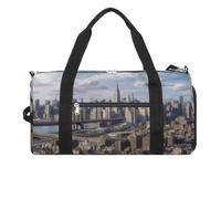 Gym Bag for Men Travel Duffle Bag New York City Tote Bag Weekender Duffel Bag Weekender Bag for Sports, style, One Size