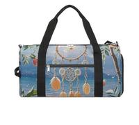 Gym Bag for Men Travel Duffle Bag Peach Dream Catcher Tote Bag Weekender Duffel Bag Weekender Bag for Sports, style, One Size