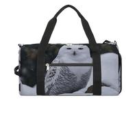 Gym Bag for Men Travel Duffle Bag Snow Owl Tote Bag Weekender Duffel Bag Weekender Bag for Sports, style, One Size