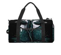 Gym Bag for Men Women Travel Duffle Bag Hand Drawn Penguin Carry On Weekender Bag with Shoe Compartment, style, One size, Style, One size