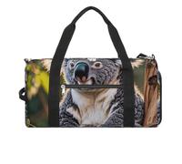 Gym Bag for Men Women Travel Duffle Bag Lovely Koala Carry On Weekender Bag with Shoe Compartment, style, One size, Style, One size