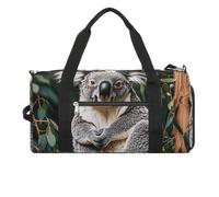 Gym Bag for Men Women Travel Duffle Bag The Lovely Koala Carry On Weekender Bag with Shoe Compartment, style, One size, Style, One size