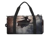 Gym Bag for Men Women Travel Duffle Bag Witch Flight Carry On Weekender Bag with Shoe Compartment, style, One size, Style, One size