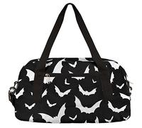 Gym Bag for Women and Men,Small Duffel Bag for Sports, Gyms, Yoga, Weekend Getaway, Travel Overnight Bag Workout Bag Cheer Dance Bag for Girls Boys Teen, Bat