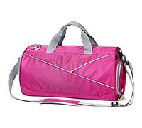 Gym Bag for Women and Men, with Shoes Compartment&Wet Pocket Bag for Sports, Gyms and Weekend Getaway, Waterproof (Color : Purple) (Purple)