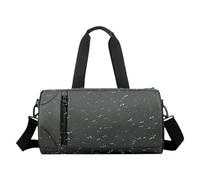 Gym Bag for Women, Sports Bag, Training Bag - Waterproof Travel Capital Pouch, Carry On Oven Large Capacity Duffel Organizer with Dry and Wet Separation, Army Green, Se référer à la description, Refer