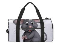 Gym Bag Grey Animals Printed Duffle Bag Yoga Bag Backpack Duffel Bag Small Gym Bag for Men And Women, style, One Size, Gym Bag