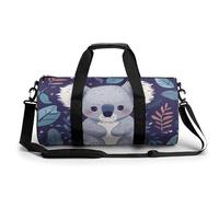 Gym Bag Lovely Pandas Duffel Bag for Men Women Overnight Bag with Shoe Compartment Workout Bags, lovely Koala, 17.7in/9in/9in, Art Deco