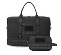 Gym Bag Mens, Tactical Duffle Bags Overnight Large Weekender Bag with Shoe Compartment Carry On Holdall Luggage with Toiletry Bag