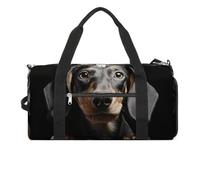 Gym Bag Pad Dachshund Printed Duffle Bag Yoga Bag Backpack Duffel Bag Small Gym Bag for Men And Women, style, One Size, Gym Bag