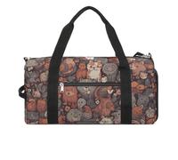 Gym Bag Small Animals Printed Duffle Bag Yoga Bag Printed Backpack Duffel Bag Small Gym Bag, style, One Size, Gym Bag