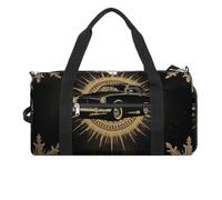 Gym Bag Snowflakes And Cars Printed Duffle Bag Yoga Bag Printed Backpack Duffel Bag Small Gym Bag, style, One Size, Gym Bag