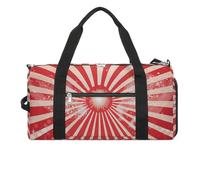 Gym Bag Sparkling Red Stripes Printed Duffle Bag Yoga Bag Printed Backpack Duffel Bag Small Gym Bag, style, One Size, Gym Bag