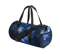 Gym Bag Sports Duffel Bag Weekender Bag Tote Earth Planet Sky Cloud Travel Workout Bag Shoulder Backpack for Women Men