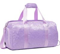 Gym Bag Sports Duffle Bag with Wet Pocket Weekender Waterproof Overnight Bag withShoe Compartment for Girls Kids Travel Foldable Bag