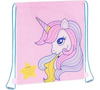 Gym bag - Swimming bag - Drawstring bag - Pink - Unicorn - School bag