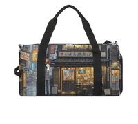 Gym Bag Tokyo Teahouse Printed Duffle Bag Yoga Bag Backpack Duffel Bag Small Gym Bag for Men And Women, style, One Size, Gym Bag