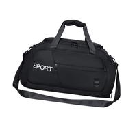 Gym Bag Travel Bag - Large Capacity Bag, Waterproof Outdoor Bag, Leisure Sports Handbag for Men, Women, Yoga, Swimming, Fitness, Multiple Pockets for Travel, Mountaineering, black, see description
