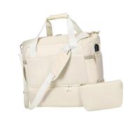 Gym Bag Travel Duffle Bag Shoulder Bag Luggage Lightweight with Wet Pocket Weekender Bag for Traveling Workout Trip Exercise(White)