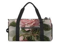 Gym Bag Vintage Beautiful Rose Printed Duffle Bag Yoga Bag Backpack Duffel Bag Small Gym Bag for Men And Women, style, One Size, Gym Bag