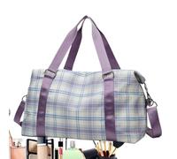 Gym Bag,Weekender Bag | Waterproof Gym Carry Pouch with Wet Compartment Duffle Tote 25L Capacity for Travel Fitness Workout, Lavender, Refer to description, Unisex