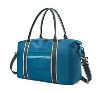 Gym Bag with Wet Pocket, Foldable Travel Duffle Bag Carry On Weekender Bags for Women, Waterproof Overnight Bag for Travel, Gym, Yoga, A6-Gym Bag - Peacock Blue, Multifunctional