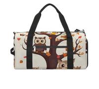 Gym Bags for Men Women Travel Duffle Bag Cartoon Owl on Tree Lightweight Carryon Gymbag Sports Bag for Travel, style, One size, Style, One size