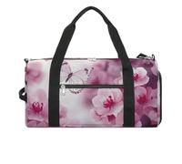 Gym Bags for Men Women Travel Duffle Bag Flowers And Butterfly Lightweight Carryon Gymbag Sports Bag for Travel, style, One size, Style, One size
