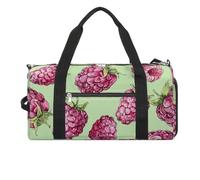 Gym Bags for Men Women Travel Duffle Bag Peach Raspberry Pattern Lightweight Carryon Gymbag Sports Bag for Travel, style, One size, Style, One size