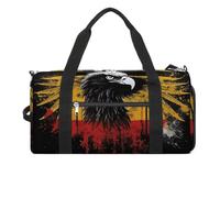 Gym Bags Small Cheetah Looking Out Over Savanna with Sunset Duffel Bag Overnight Bag with Shoe Compartment Carryon Bag for Men Women, Germany Flag Eagle, One Size, Art Deco
