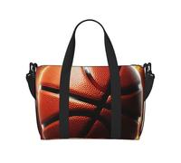 Gym Bags Small Dairy cow Duffel Bag Overnight Bag with Shoe Compartment Carryon Bag for Men Women, Basketball, One Size