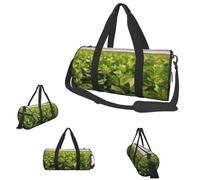 Gym Bags Small Soybean Field Duffel Bag Overnight Bag with Shoe Compartment Carryon Bag for Men Women, Soybean Field, One Size